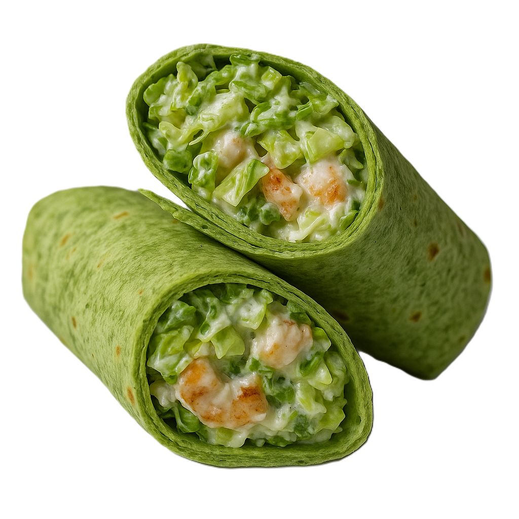 Caesar Salad Wrap - Purefect Meals