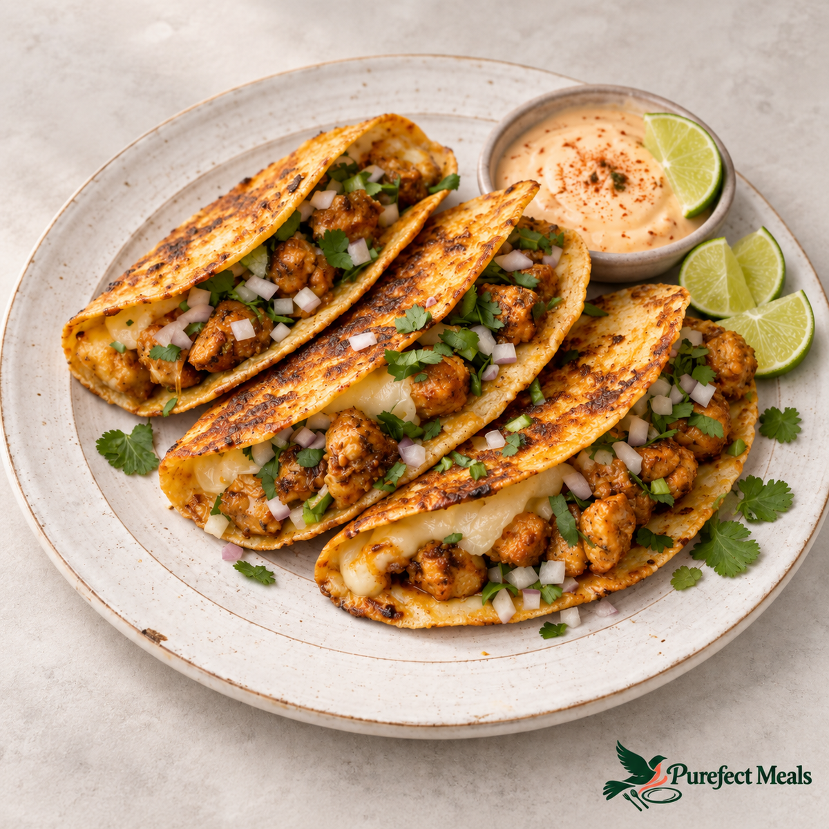 (3) Chipotle Chicken Tacos - Purefect Meals