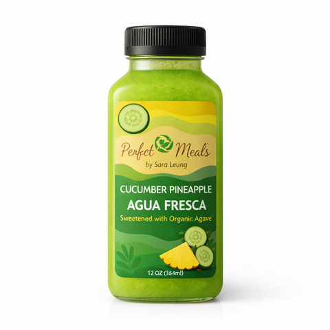 Cucumber Pineapple Agua Fresca - Purefect Meals