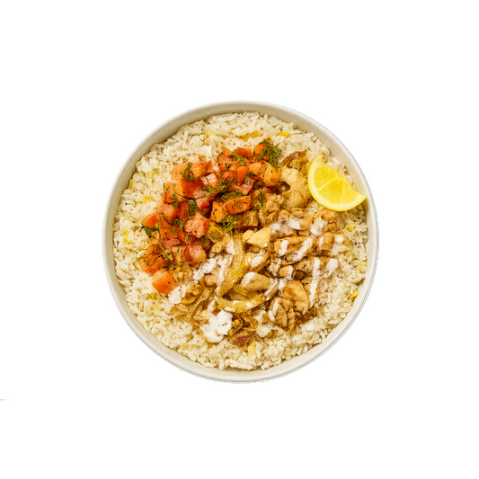 Lemon Herb Chicken w/ Cilantro Lime Rice + 1 Side - Purefect Meals