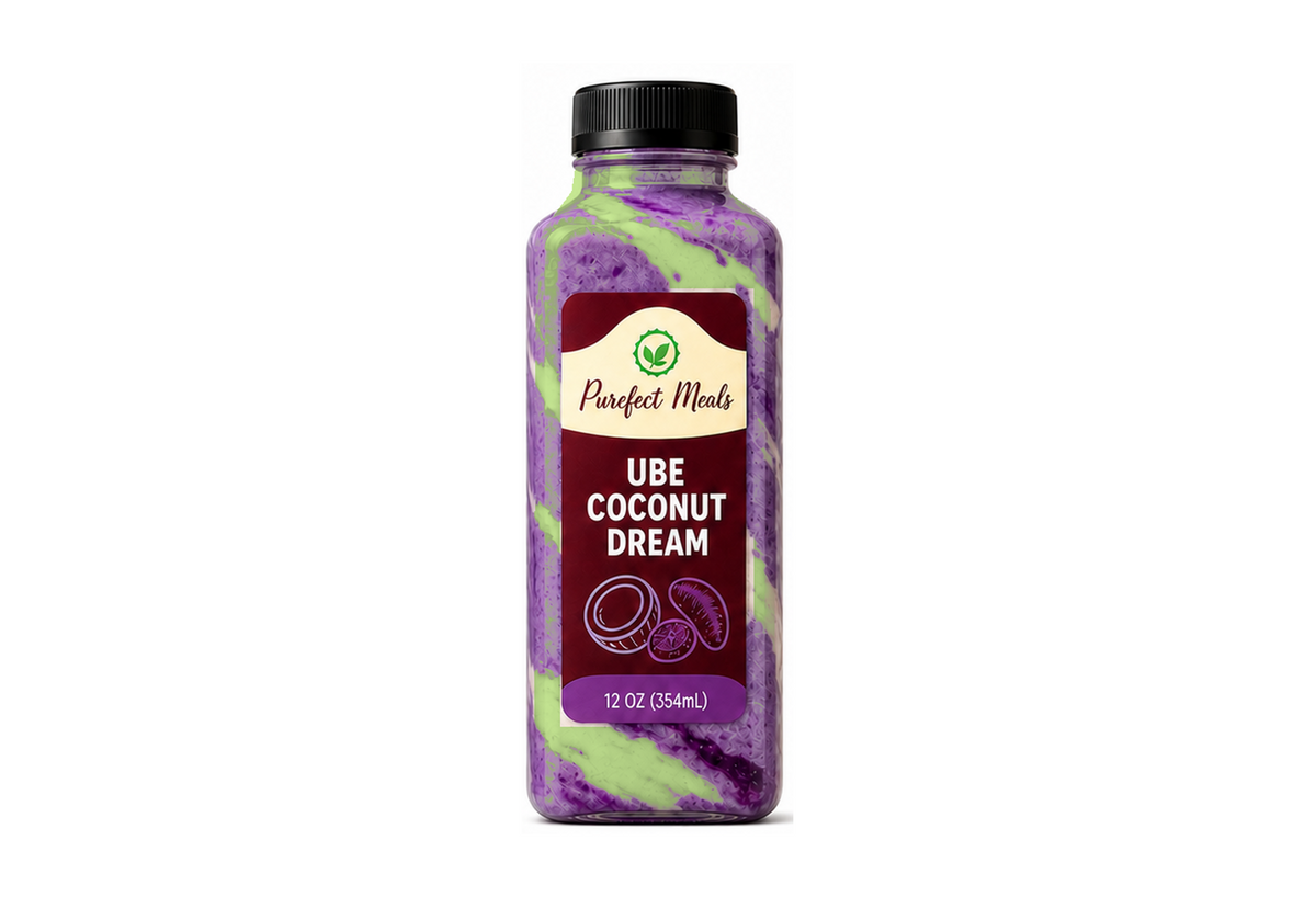ube coconut dream green ribbons