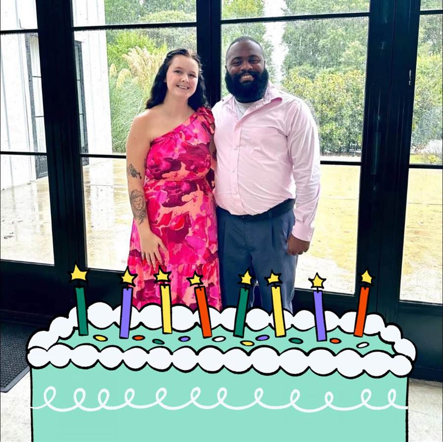 Chef Isaac at a celebration